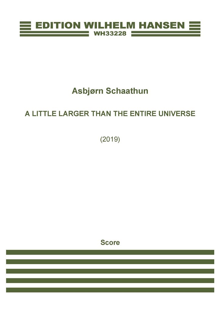 A Little Larger Than The Entire Universe